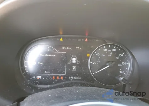 2021 Nissan Kicks Sv z USA, uszkodzony, nr VIN 3N1CP5CV7ML489795